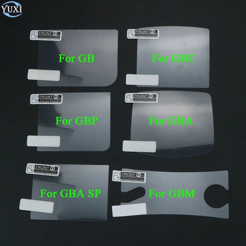 2 шт ЖК-экран Защитная пленка для объектива пластиковая защитная Gameboy цветной
