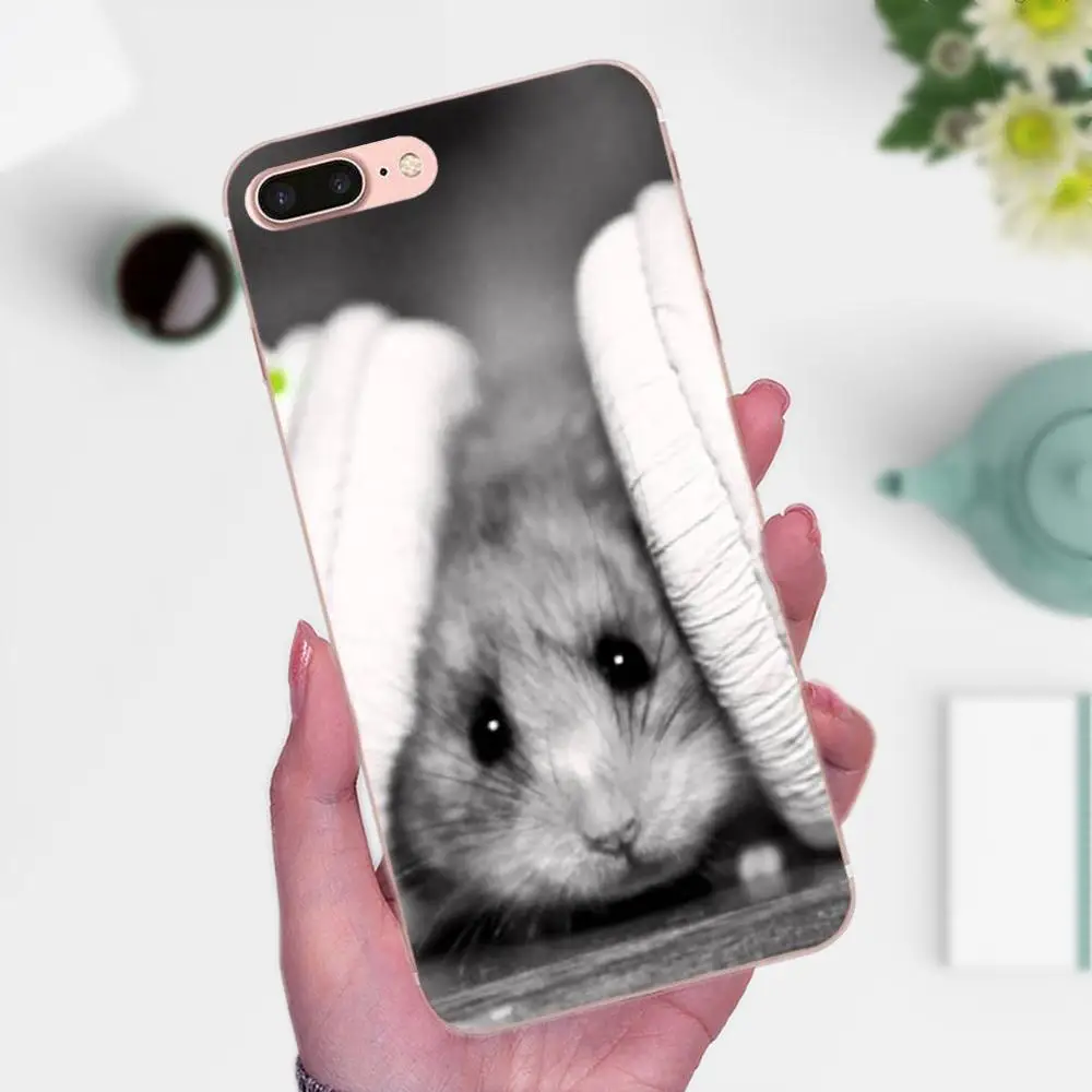 Для Xiaomi Mi3 Mi4 Mi4C Mi4i Mi5 Mi 5S 5X 6 6X 8 SE A1 Max Mix 2 Note 3 4 TPU печать милое животное хомяк|Бамперы|