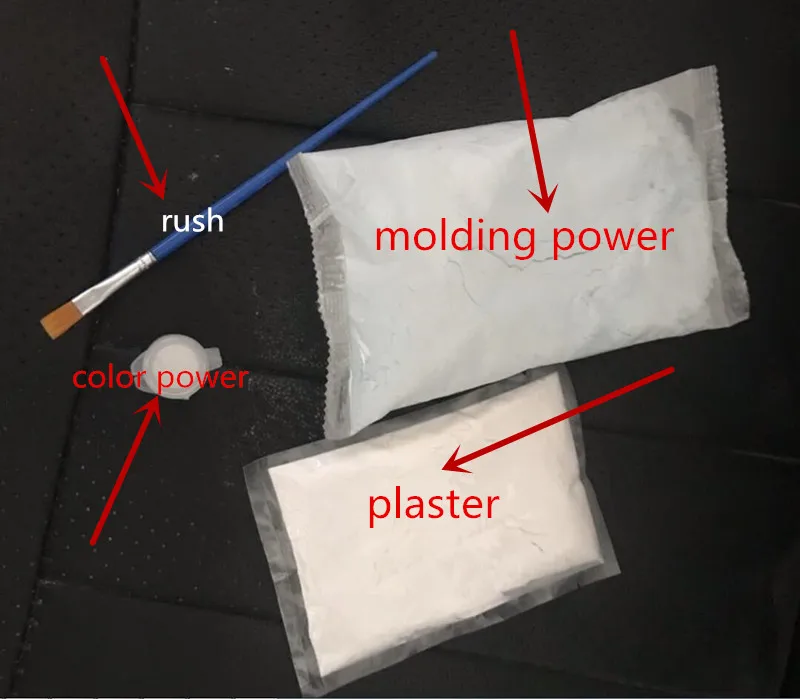 Детская ручная печать отпечаток ноги подарок 3D Детский рост Мемориальный