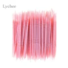 Lychee Life 150 шт.упак. случайный цвет портативный пластиковая зубочистка зубочистки для полости рта экологически чистые зубочистки