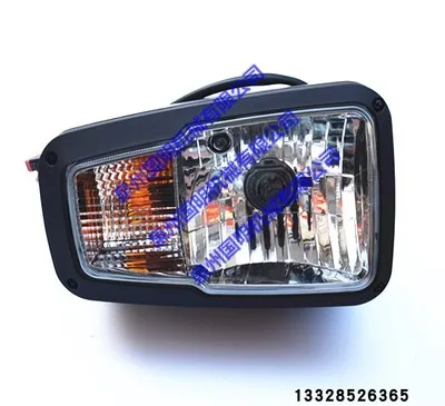 856H right headlight Liugong задний фара погрузчик резервный свет 30E 836 855 задний свет 50 машина рабочий свет фары вилочный погрузчик свет - Цвет: 856H right headlight
