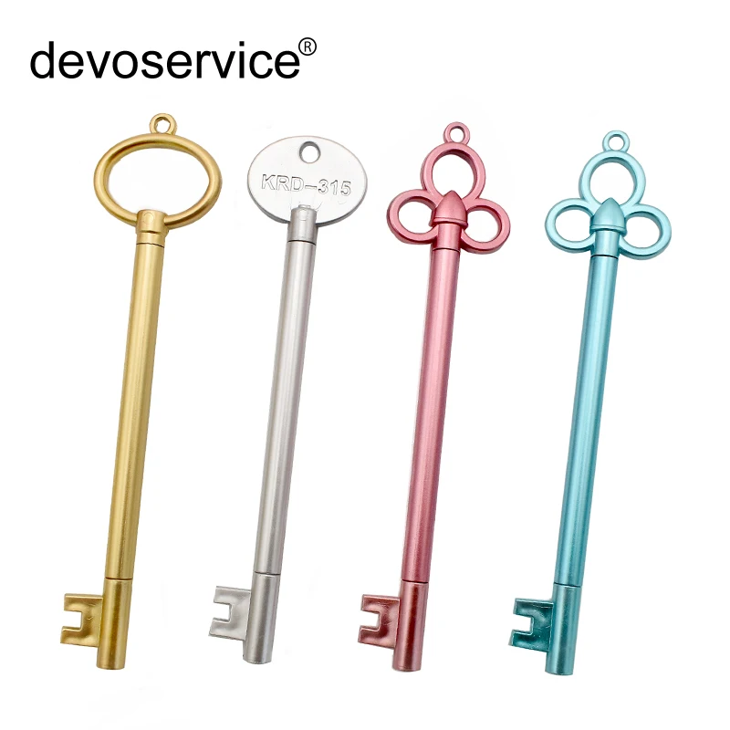 Набор гелевых ручек 4 шт./лот Vitage Keys милые канцелярские ручки школьные материалы