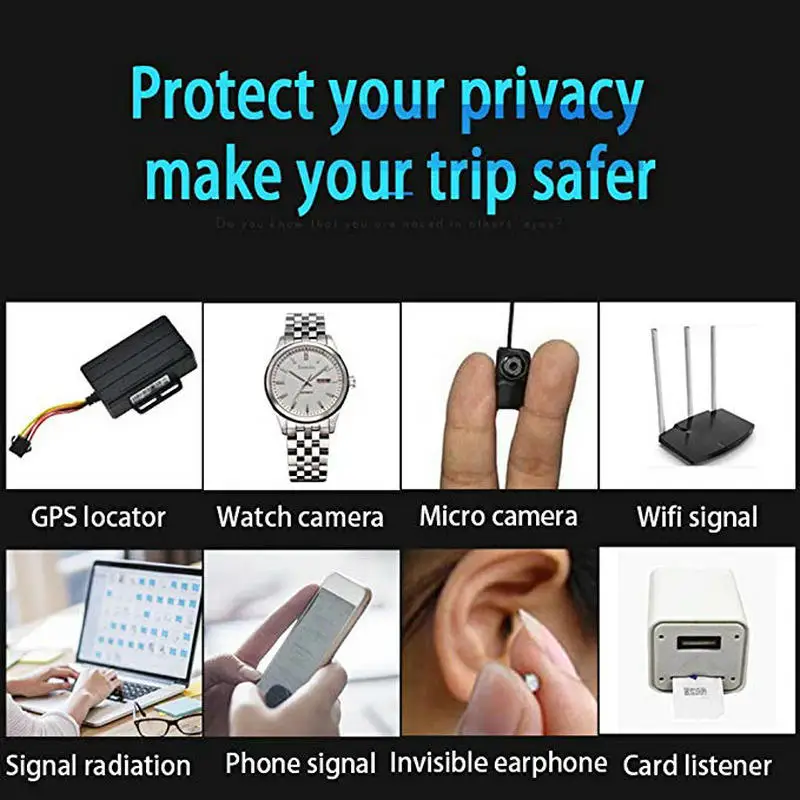 Антишпионский Радиочастотный детектор беспроводной ошибок для скрытой камеры