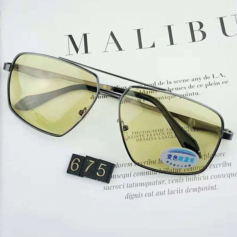 Умные фотохромные очки с защитой от синего света поляризационные солнцезащитные