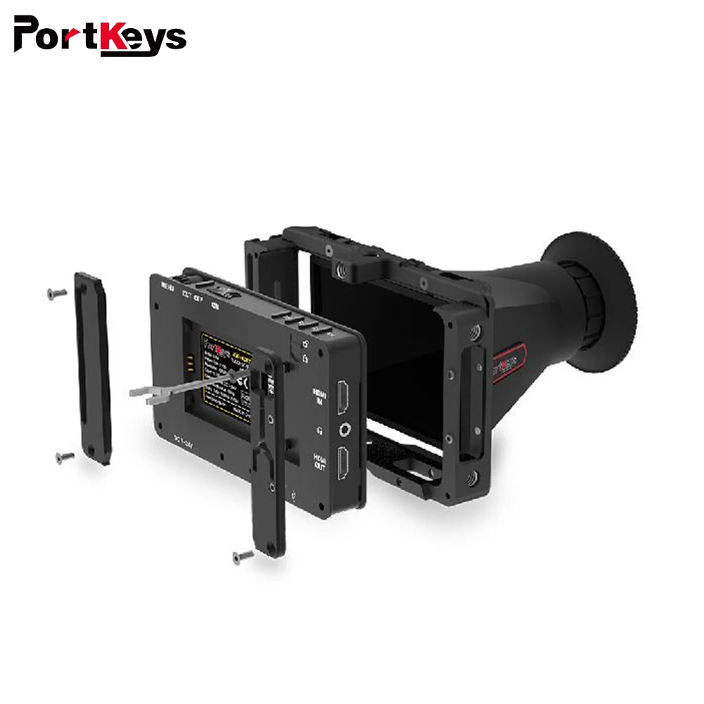 Клетка для монитора PortKeys 501S " с видоискателем комплект для монитора Portkeys LH5 HDR