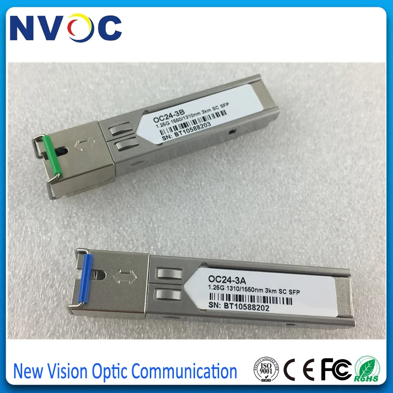 1 25G BIDI 20 км 3 40 60 80 100 1000 базовый нм/Нм WDM DDM SC SFP модуль волоконно-оптического