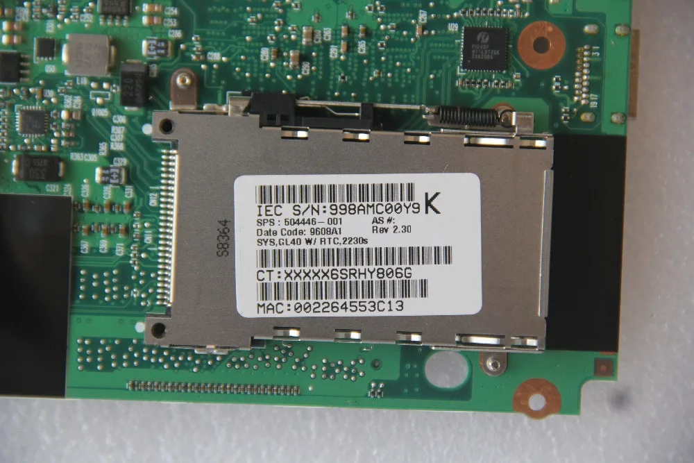 

504446-001 HP 2230S CQ20 GL40 DDR2