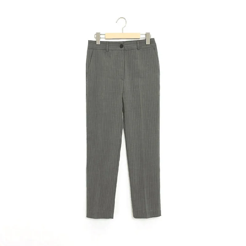 2016 Модный женский деловой костюм формальный офисный с гофрированным декором топ