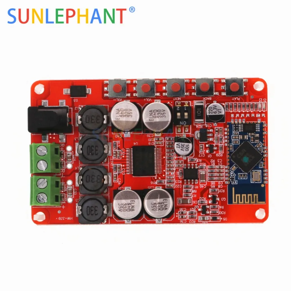 TDA7492P плата цифрового усилителя 50 Вт * 2 CSR8635 Bluetooth CSR4.0 приемник усилитель мощности