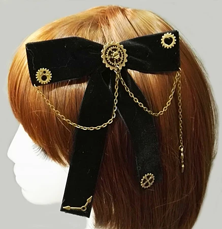 Галстук-бабочка в стиле стимпанк галстук-бабочка индастриал викторианской