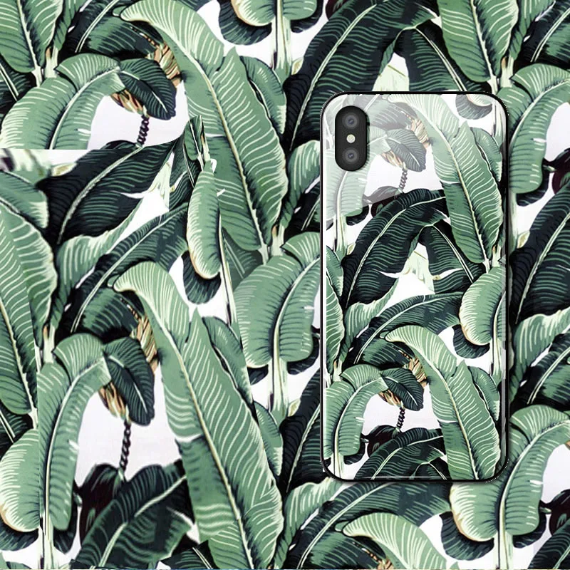 GKK Мода для iphone 6 Чехол заднее стекло Мягкие TPU 360 полная защита в темноте 6s plus 7 8 X