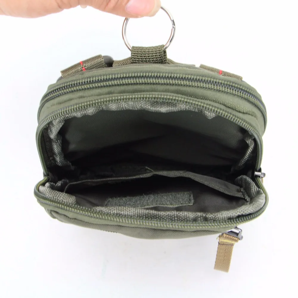 Для мужчин женщин Военная Сумка + поясная сумка черный зеленый Поясная KWA1110 |