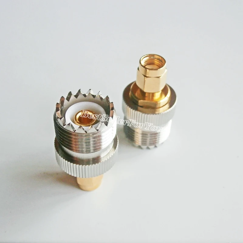 1 шт. RP SMA Мужская стандартная розетка для UHF PL259 радиочастотный адаптер разъем