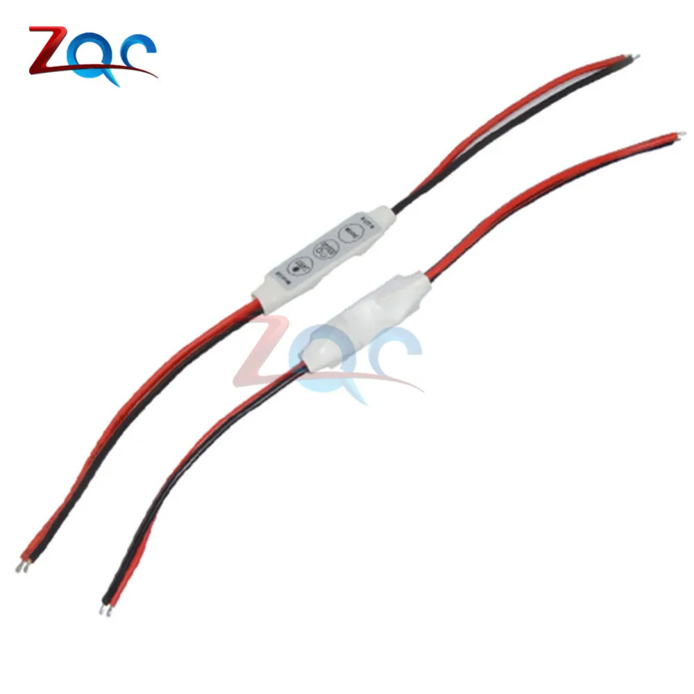Мини контроллер яркости для светодиодной ленты 3 клавиши 12 В|switch for led strip|for stripskey |