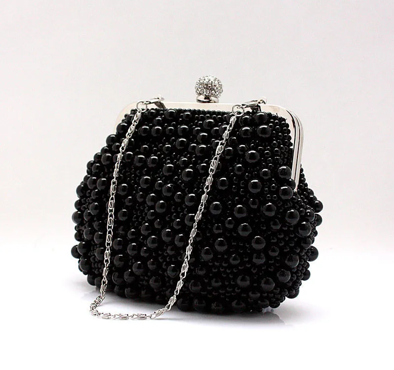 Jaron элегантные вечерние сумки расшитые бисером женские имитация жемчуга вышивка