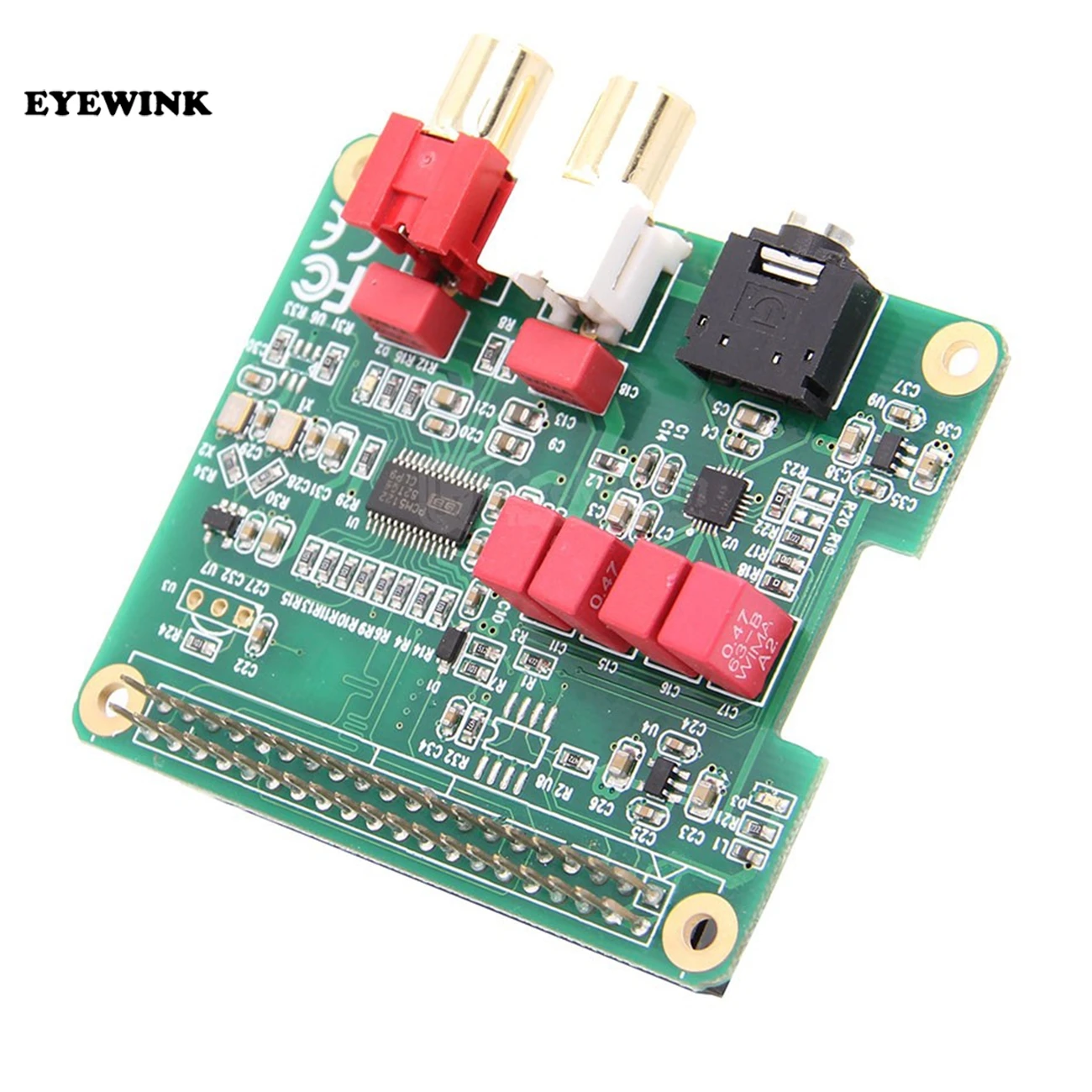 RPI-HIFI-DAC модуль PCM5122 HIFI ЦАП Аудио карты Плата расширения для Raspberry Pi 3 Модель B/2B/B + |