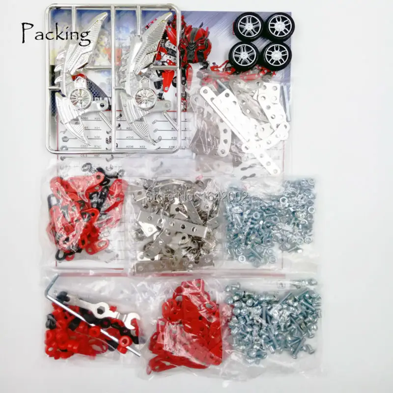 Строительные блоки Iron Commander сборка металл масштабная модель робота или