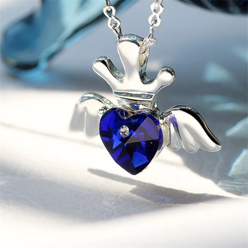 Женское Ожерелье с кристаллами Magic Ikery ожерелья белого и золотого цвета милыми в