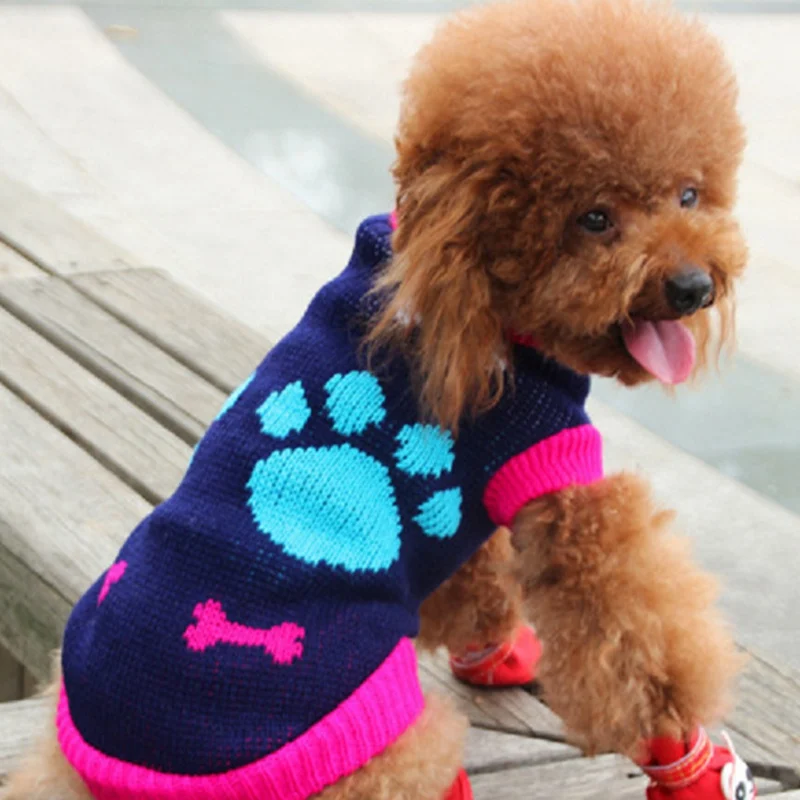 Весна 2019 свитер для питомца одежда собак маленьких щенков модные комбинезоны
