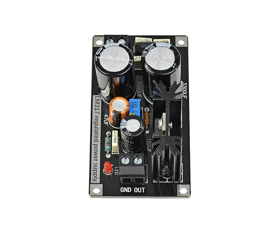 AIYIMA LM317 регулируемый блок питания переменного тока в постоянный регулируемый линейный регулятор с выпрямителем фильтр доска