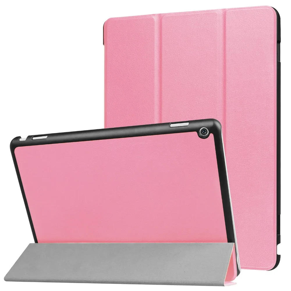 Новый чехол для Mediapad M3 Lite 10 1 2017 PU тонкий умный подставка дюймов планшета Прямая