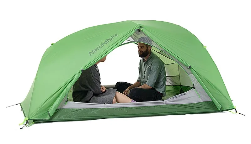 Naturehike 20D нейлон силиконовые ткань сильный дождь доказательство ветра палатка