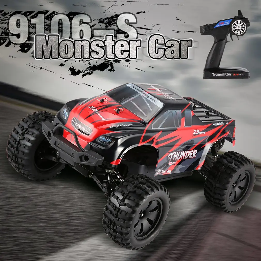 1/10 бесщеточный гоночный автомобиль на радиоуправлении Thunder 4WD 70 км/ч багги