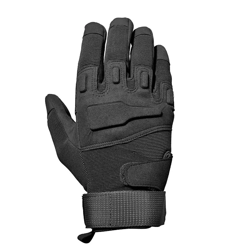 

Tactical Men Anti-Slip Leather Gloves Combat Full Finger Gloves Outdoor Hiking Army Military Hunting Paintball Accessories