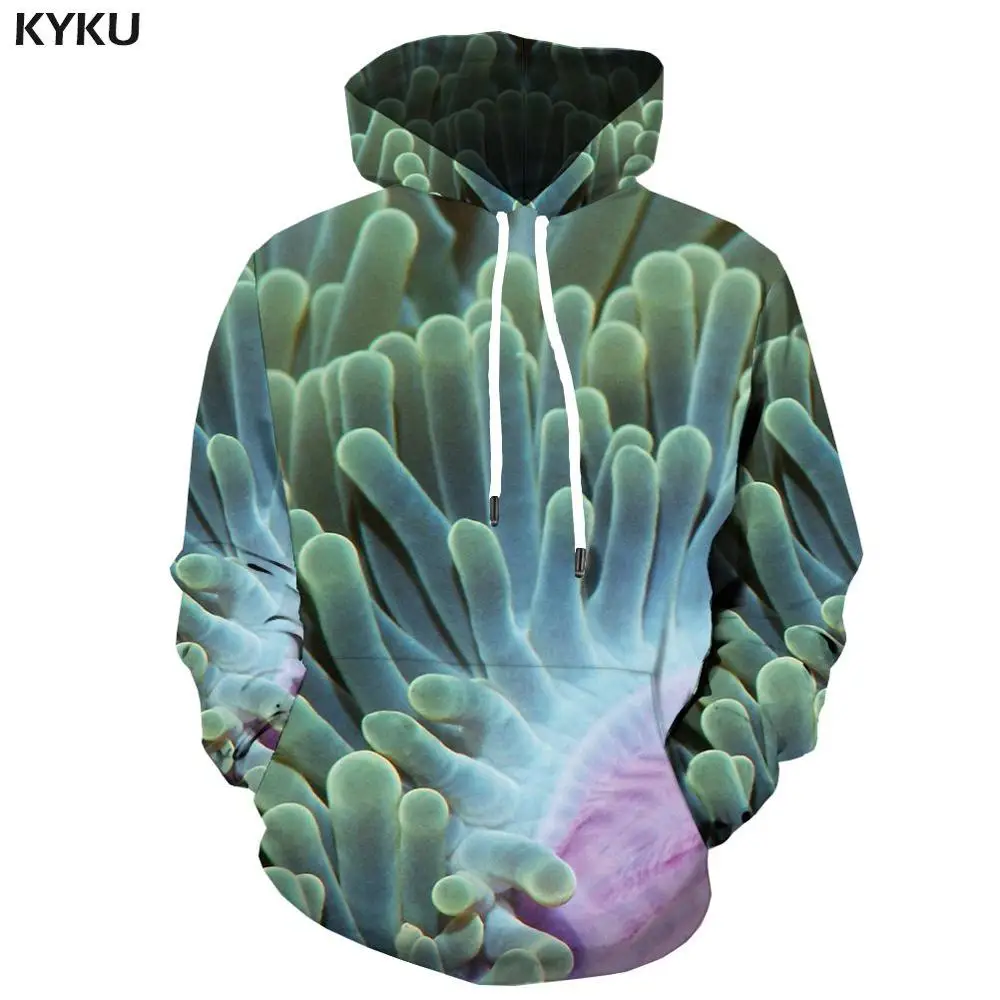 3d hoodies 10 KYKU 3d Толстовка с аппликацией рыбы для мужчин забавные кофты тропический рыбачий тунец печати Толстовка Карп толстовки Аниме Длинные Хип-Хоп Мужская одежда - Цвет: 3d hoodies 10