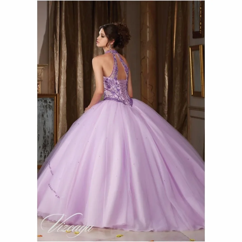 Romantic Crystal Beading Ruffles Sleeveless Sweet Ball Gown Quinceanera Dresses party dress 16 for Birthday Plus Size Party | Свадьбы и