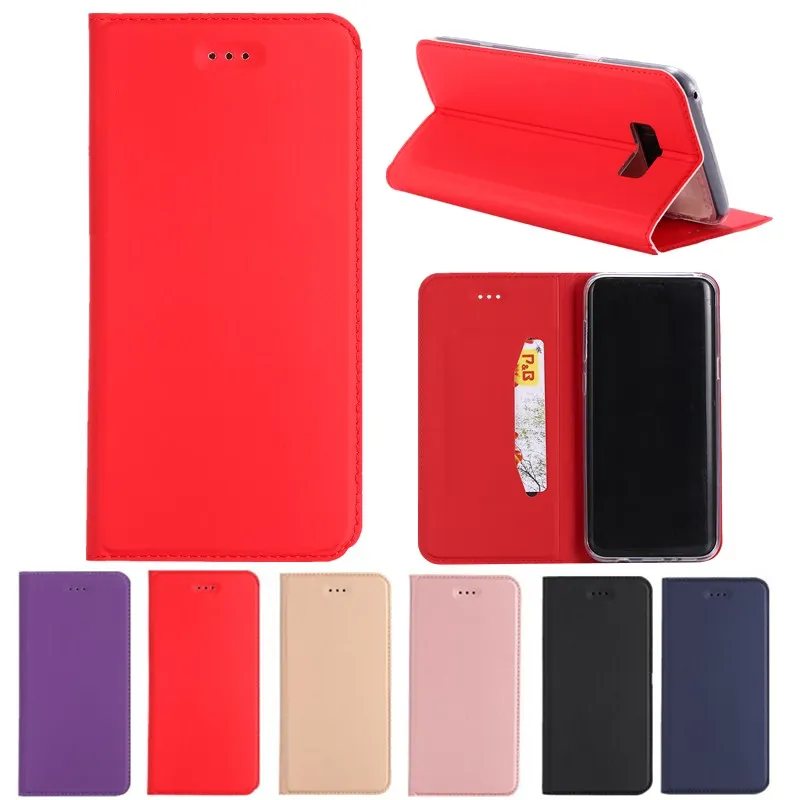 Для samsung Galaxy S5 S6 S7 край S8 плюс J3 J5 A3 A5 A7 2017 XCover4 из искусственной кожи с застежкой на