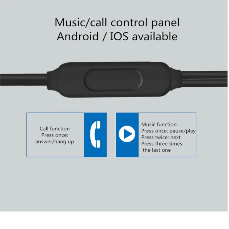 Наушники 3 5 мм стерео Музыкальная гарнитура с проводным управлением наушники