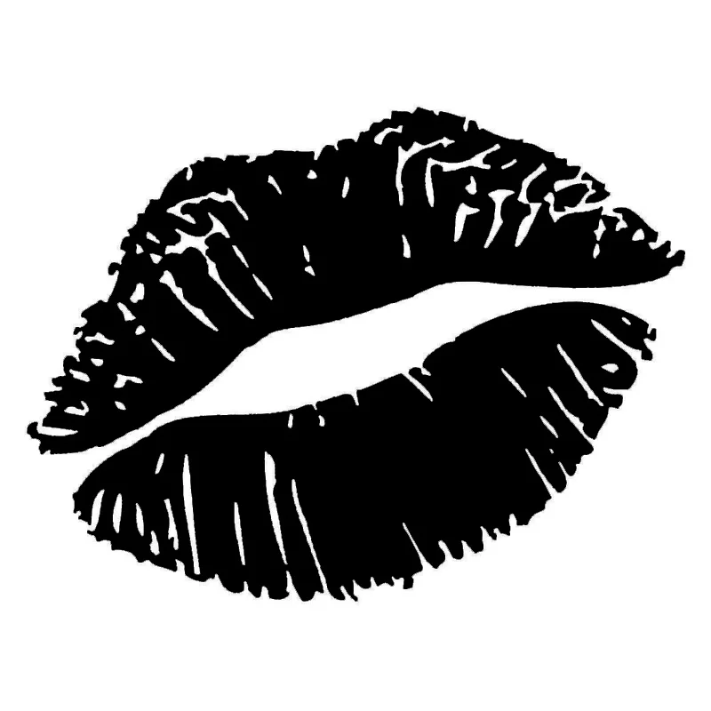 Стильные виниловые наклейки Kiss Marks 10*7 5 см|car styling|vinyl stickersdecals car |
