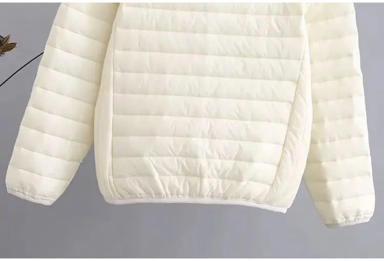 NewBang 5XL 6XL размера плюс легкое хлопковое пальто женское зимнее теплое пальто без воротника на молнии тонкие куртки