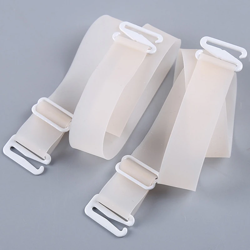 Women 1.8cm Wide Adjustable Clear Bra Straps Non Slip Transparent Strap Backless Shoulder Accessories | Женская одежда