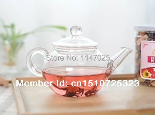 1 шт. новый высококачественный термостойкий стеклянный мини чайник gungfu 250 мл