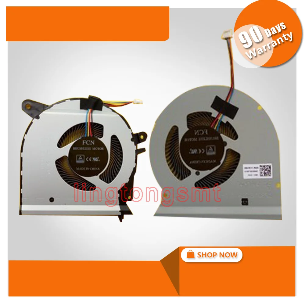 Новый оригинальный процессор gpu охлаждающий вентилятор для For Asus ROG GL503 GL503VM