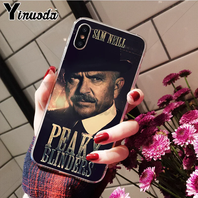 Yinuoda Peaky bliners TPU Мягкий силиконовый чехол для телефона чехол для iphone 8 7 6 6S Plus 5 5S SE XR X XS MAX Coque Shell