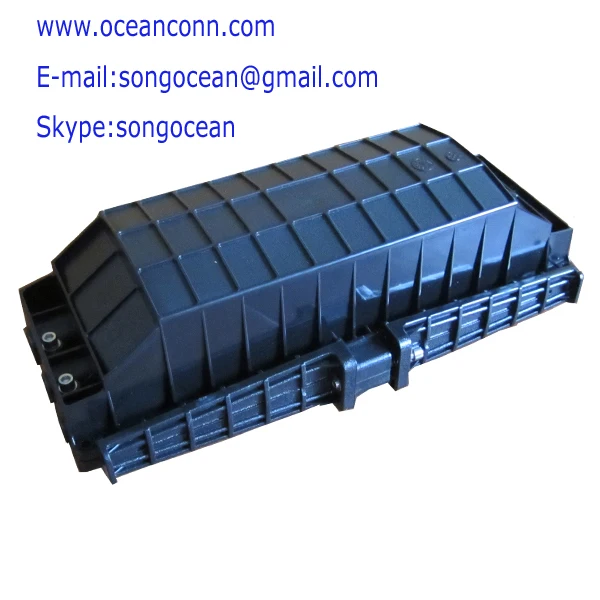10pcs High quality PC IP68 144core Fiber Optic Cable Connection Box fiber optic splice enclosure |