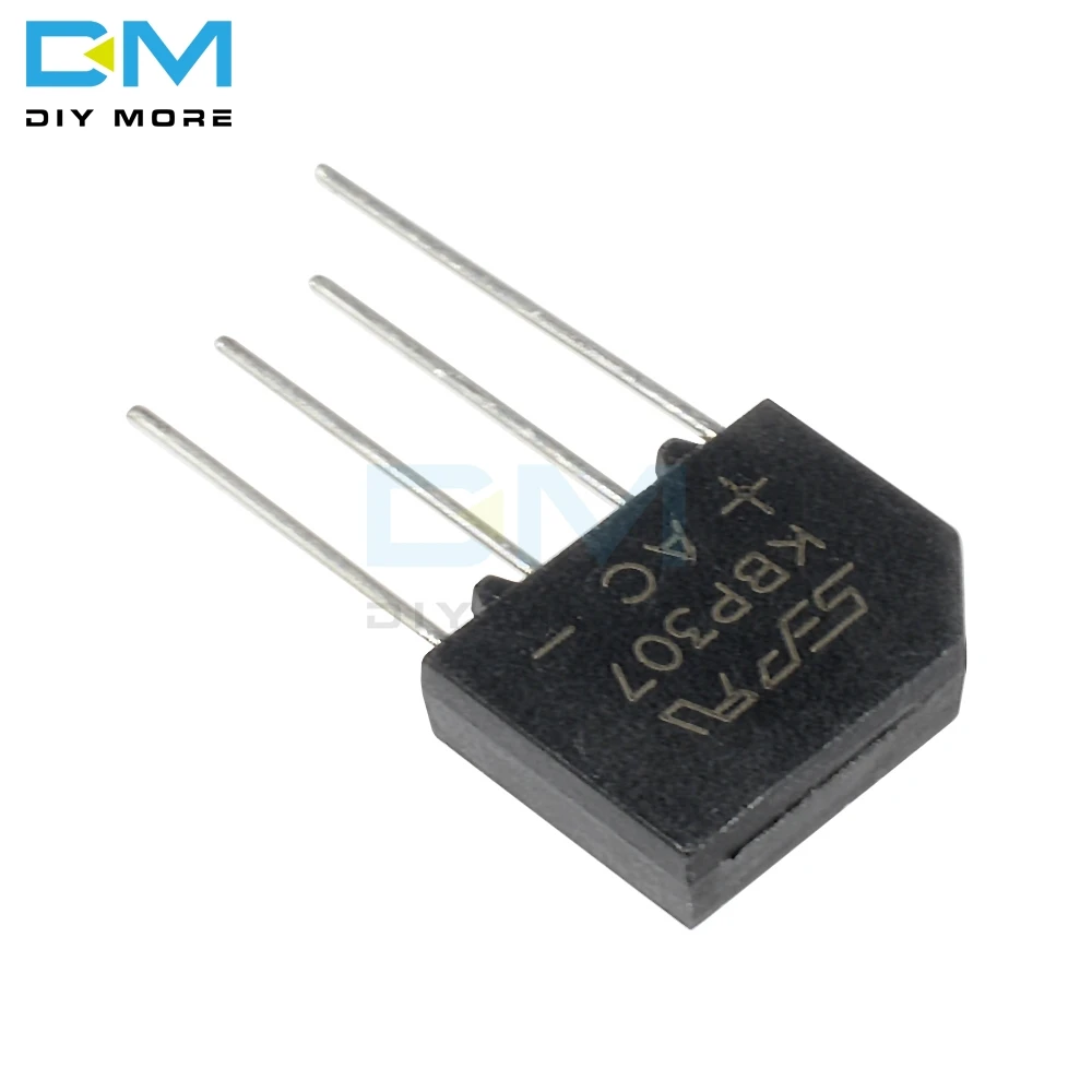 10 шт. KBP307 KBP 307 3A 700V плоский мостовой выпрямитель новый и оригинальный IC |