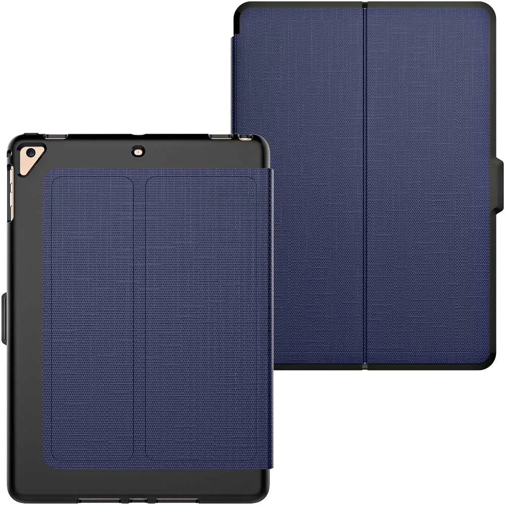 1 Чехол для iPad Air 2 Премиум Сетка шаблон флип Противоскользящий холст резиновый авто сна/Пробуждение защитный Смарт чехол для iPad Air 2 - Цвет: 1