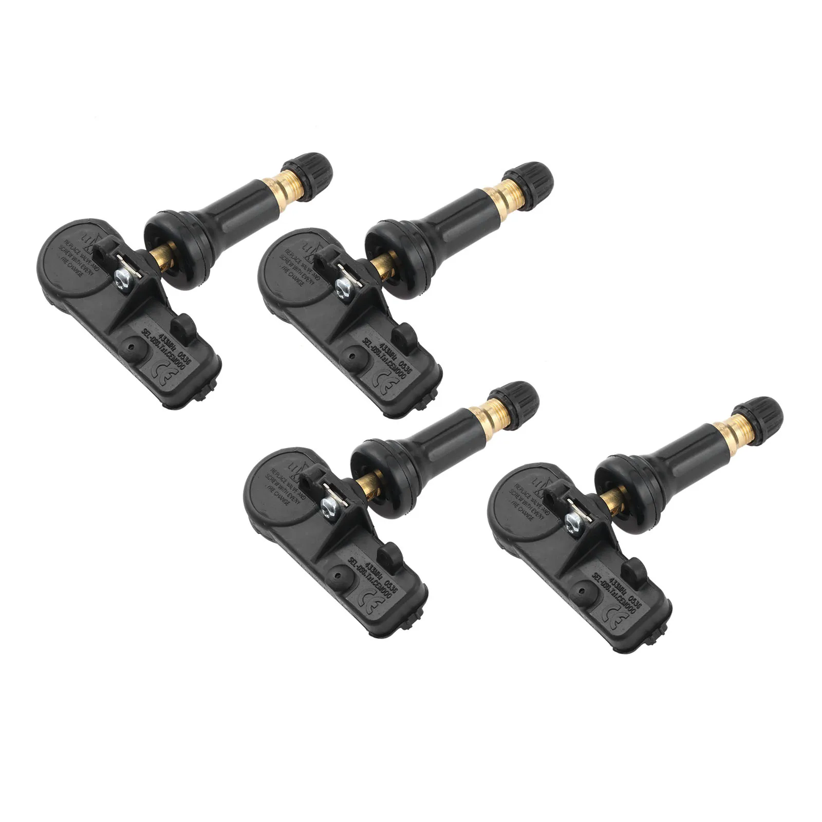 Yetaha 4 шт. 433 МГц TPMS датчик давления в шинах для Peugeot Partner Citroen DS5 9683420380 система