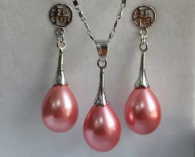 Жемчужные серьги в виде ракушки комплект ювелирных изделий&gt AAA GP Позолоченные