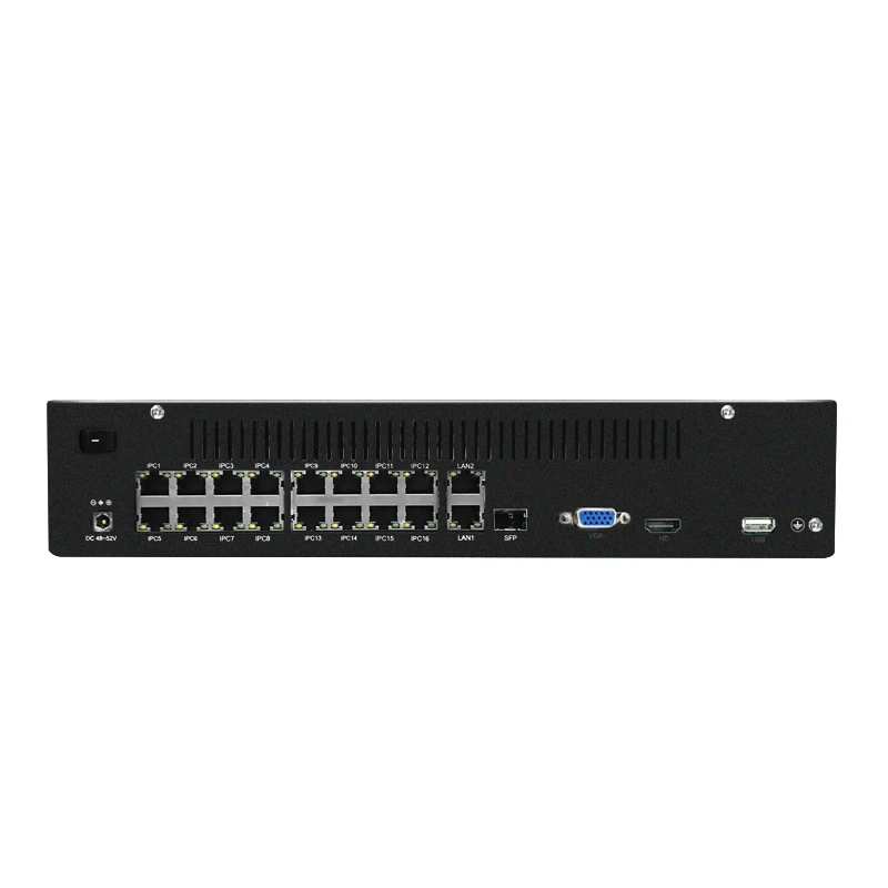 HJT 16CH H.264/H.265 1080 P 2.0MP IP Камера Системы POE сетевой видеорегистратор наружного