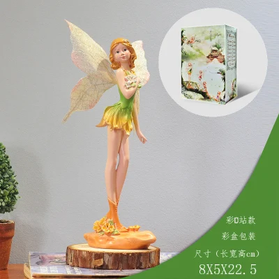 Сказочные украшения для сада и дома подвесная кукла сказочный ангел гостиная ТВ