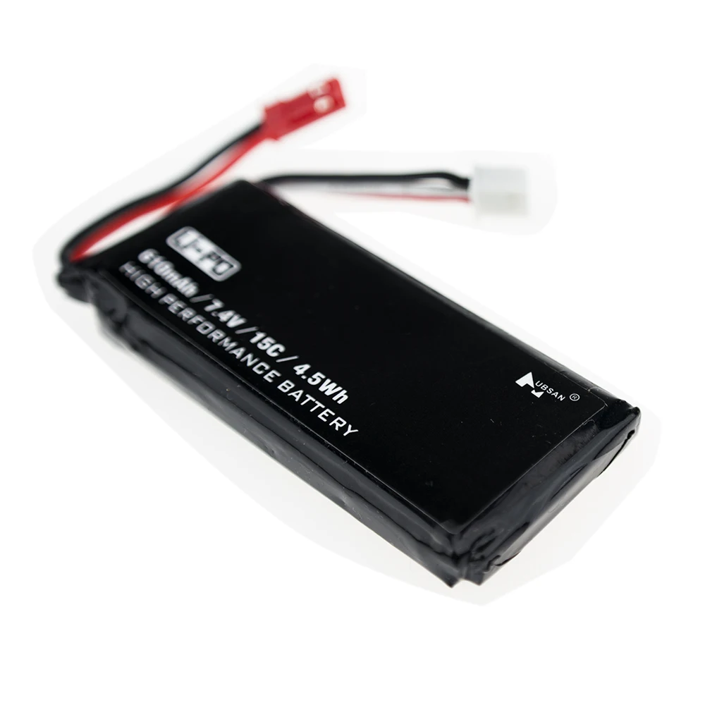 Аккумулятор lipo Hubsan X4 RC для квадрокоптера H502S H502E 7 4 В 610 мАч 2 шт./лот|Перезаряжаемые