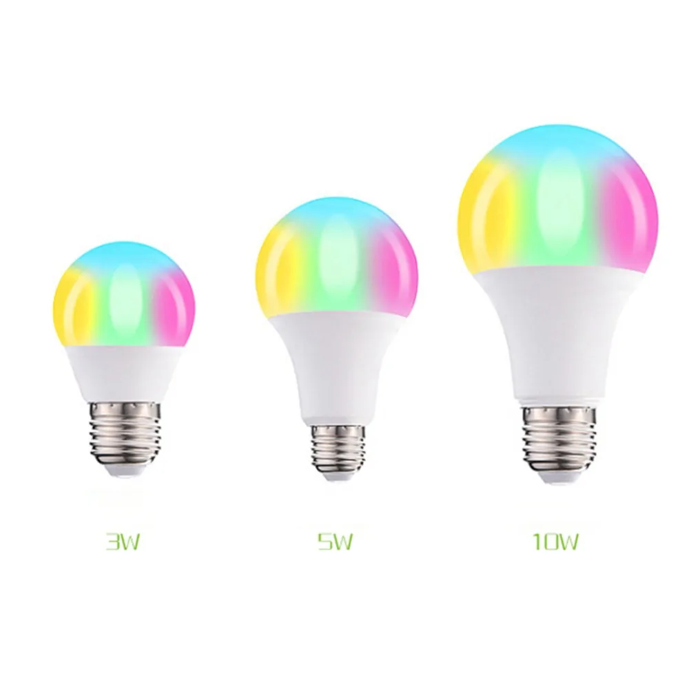 10 Вт 16 Цвет Изменение RGB магический светильник лампа 85 265V 220V 20000 часов