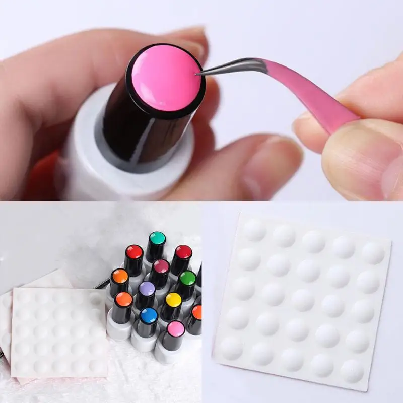 25 шт. силиконовые наклейки для гель лака ногтей|Форма ногтей| |