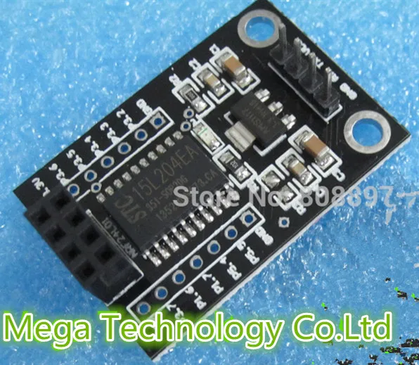 Плата беспроводного драйвера с интерфейсом Stc15l204 nrf24l01, 1 шт., плата беспроводного разработки