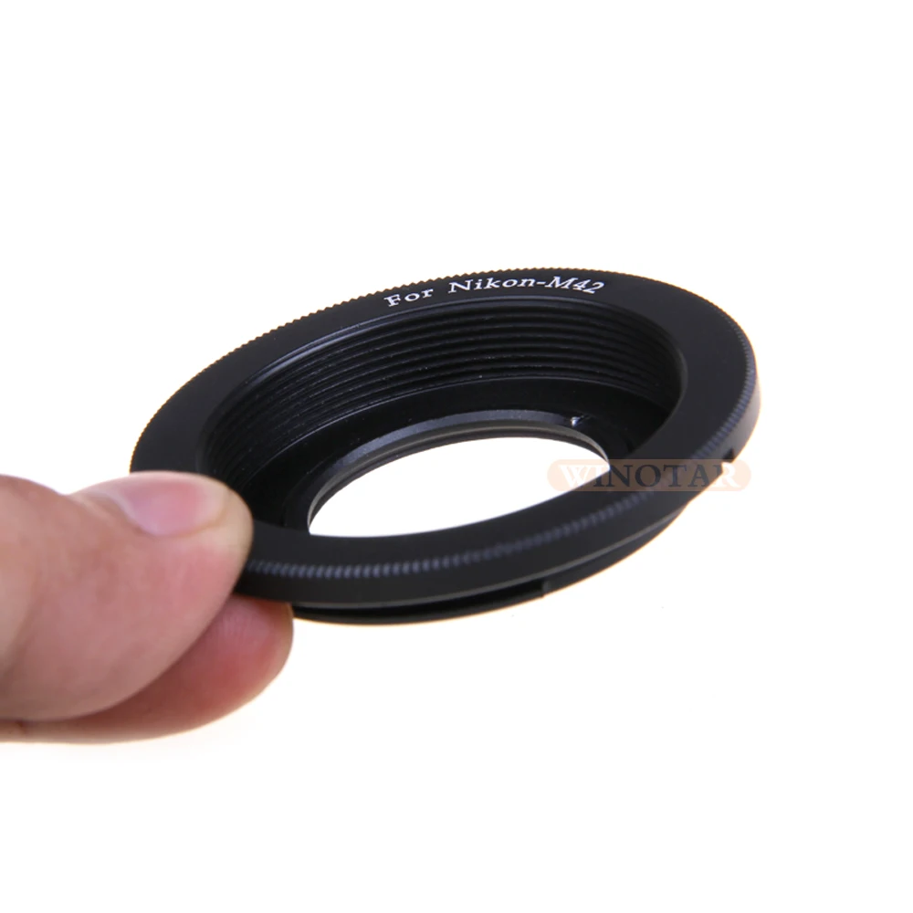 Кольцо-адаптер Andoer для объектива M42 крепление-адаптер Nikon со стеклом Infinity Focus